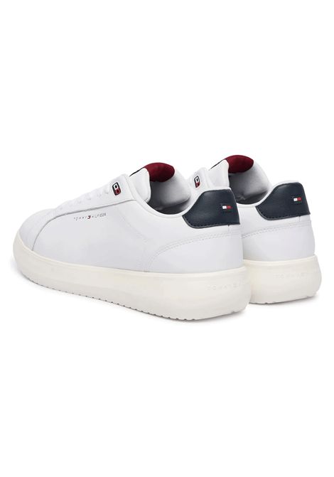 Tommy Hilfiger Chunky Leather Sneakers White Men TOMMY HILFIGER | Sneakers | FM0FM06000-0GY